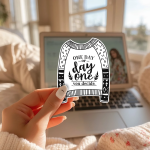 One Day Or Day One You Decide Stickers | Motivational Decision Sticker, Durable, For Laptop Phone Case Journal, Encouragement Gift For New Start - Image 2