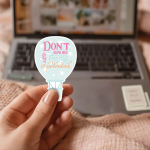 Don't Ignore Your Own Potential Stickers | Self-Belief Hot Air Balloon Decal, Vinyl Sticker, Inspirational Journal Planner Decor, Empowerment Gift - Image 3