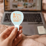 Every Day Is a Fresh Start Stickers | Motivational Balloon Decal, Matte Vinyl, Laptop Journal Planner Notebook Scrapbook, Daily Positivity Gift - Image 3
