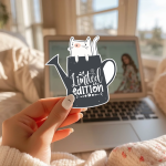 Limited Edition Stickers | Exclusive Cat Decal, Durable, Journal Notebook Accessory, Cute Collectible Gift - Image 3