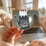 You Are Full of Magic Stickers | Whimsical Cat Decal, Durable, Journal Planner Accessory, Uplifting Encouragement Gift - Image 2
