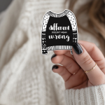 Different Doesn’t Mean Wrong Stickers | Acceptance Quote Decal, Resilient Vinyl, Notebook Planner Journal Decor, Unique Self-Acceptance Gift