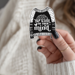 Be Kind To Your Mind Stickers | Mental Health Brain Decal, Durable Vinyl, Journal Planner Laptop Decor, Self-Care Gift Idea - Image 2