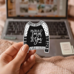 Life Is Tough But So Are You Stickers | Strength Decal, Matte Water Resistant Vinyl, For Laptop Phone Case Planner Journal, Resilience Booster Gift - Image 3