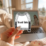 Trust Life Stickers | Mindfulness Vinyl Decal, durable matte design, ideal for laptops phones planners journals, uplifting reminder gift - Image 3