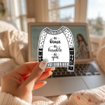 Be Brave Be Humble Be You Stickers | Encouraging Sweater Decal, Durable, Laptop Phone Case Journal Decor, Authentic Self Gift - Image 2