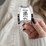 Dream Big Work Hard Pray Often Stickers | Motivational Sweater Decal, Durable, Planner Journal Notebook Crafts, Faith-Based Gift Idea